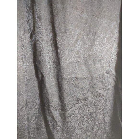 Adrianna Papell Women's 22 Black Paisley Silk Skirt Vintage Lined Art to Wear - Picture 2 of 7